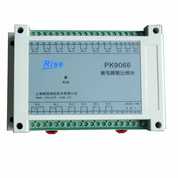 

16 way relay switch output data acquisition module RS485 communication protocol MODBUS