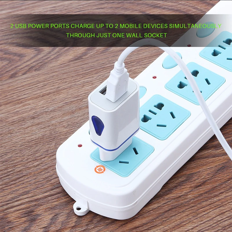 EU Charger Dual USB Wall Adapter For Xiaomi Mi 9 8 Lite A2 A1 F1 5 5S Plus Redmi Note 7 Pro 6 5 4 4X 4A 5A 6A Chargers Cargador (2)