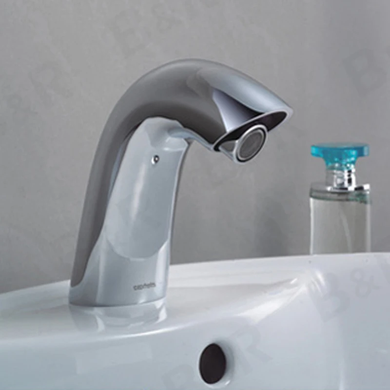 

Freeshipping BAKALA Automatic sensor tap faucets inductive banheiro basin sink water tap  F-2012