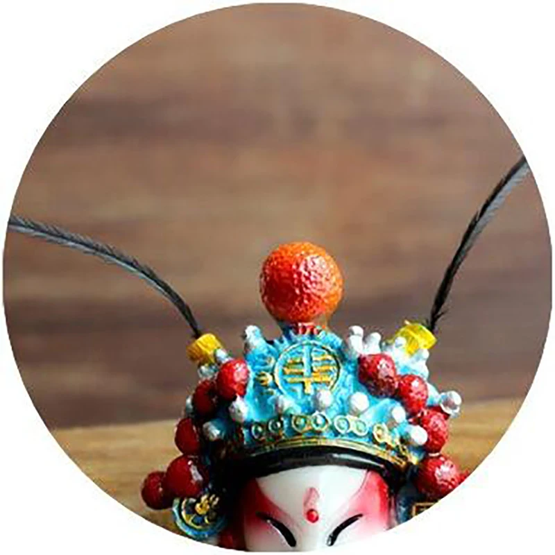 Наклейки на холодильник Пекинская опера драма персонажи мультфильма наклейки смола Весна лицо магнитные трехмерные украшения