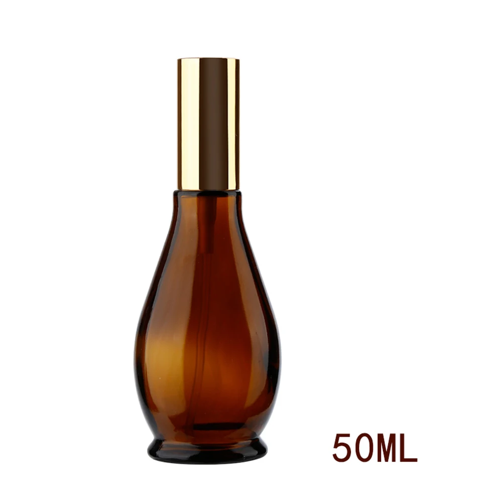 20 мл/30 мл/50 мл/100 мл пустая бутылка в форме янтарной тыквы контейнер-распылитель для духов многоразовый стеклянный косметический распылитель
