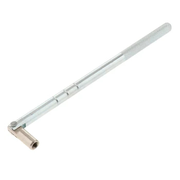 

1 Pcs 10.2 Inch Metal Valve Stem Puller Installation Tool Changer Car Tire Plug Core Remove Repair Tool Silver