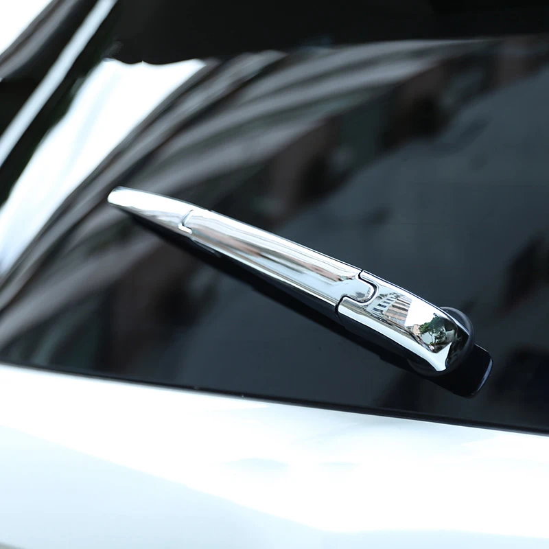 For Toyota RAV4 2013 2014 2015 Chrome Rear Window Rain Wiper Cover Trim Molding For Toyota RAV4 2013 2014 2015 Chrome Rear Window Rain Wiper Cover Trim Molding