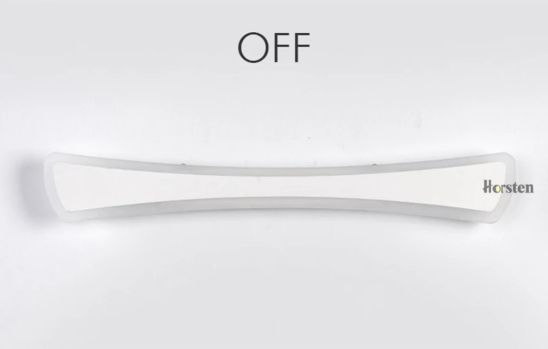 Modern Simple LED Mirror Lights 40-120cm Long Wall Lamp For Bathroom Bedroom Aluminum Acrylic Wall Sconce Lamp 110-220V (6)