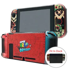 Nintend switch Hard Case and Joy-Con Controller Grips Fit-In-Dock Protection Shell Cover for NS Console Nintend switch Hard Case and Joy-Con Controller Grips Fit-In-Dock Protection Shell Cover for NS Console