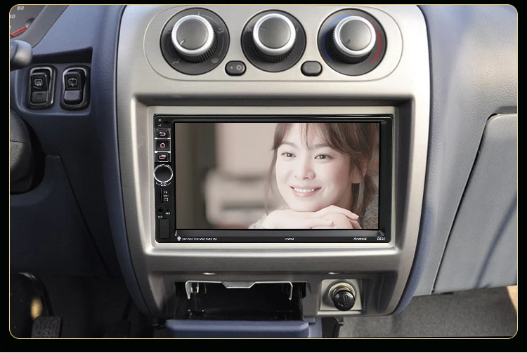 ANLUD Car Radio 7 Touch Screen Android 6.0 Multimedia Player GPS Navigation MP5 Player 2DIN In-Dash FM Radio USB with Remote (25)
