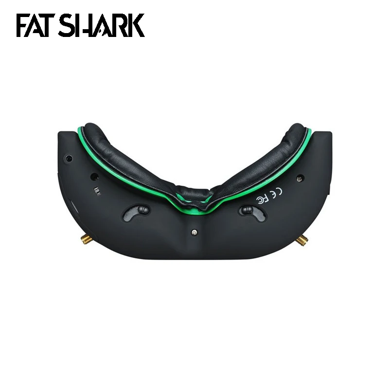 Fatshark Attitude V5 OLED 5,8 Ghz True Diversity RF поддержка DVR AV-IN/OUT FPV очки для радиоуправляемого дрона квадрокоптера запасные части