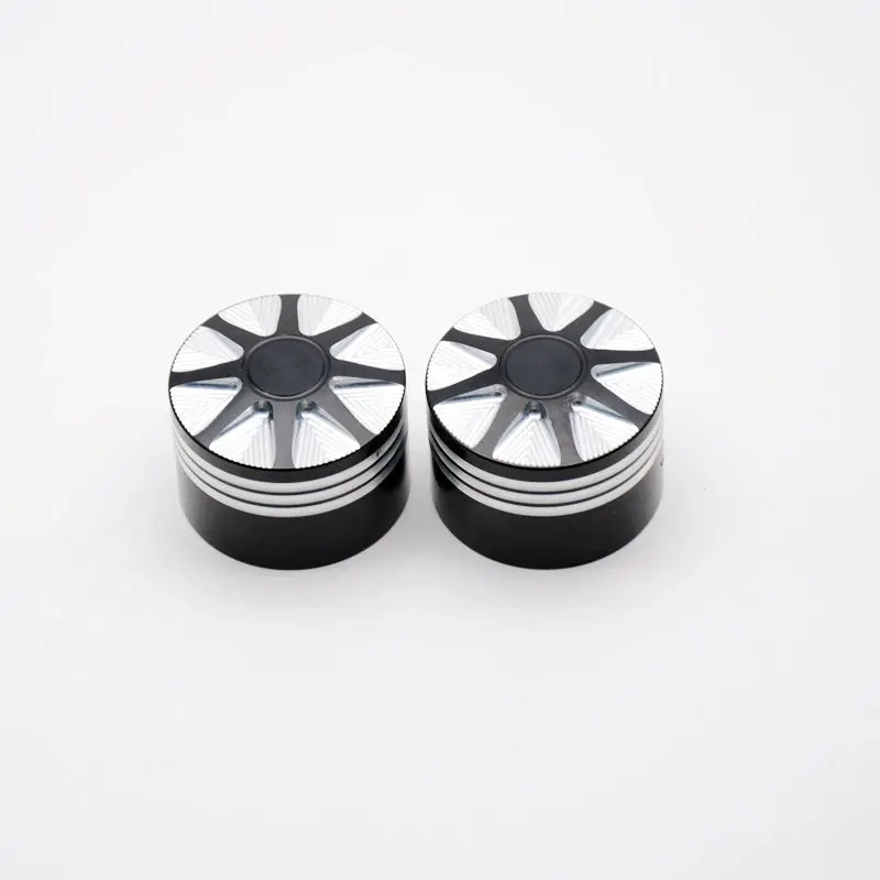 Aluminum Motorcycle Front Axle Nut Cover Cap Bolt Kits for Harley