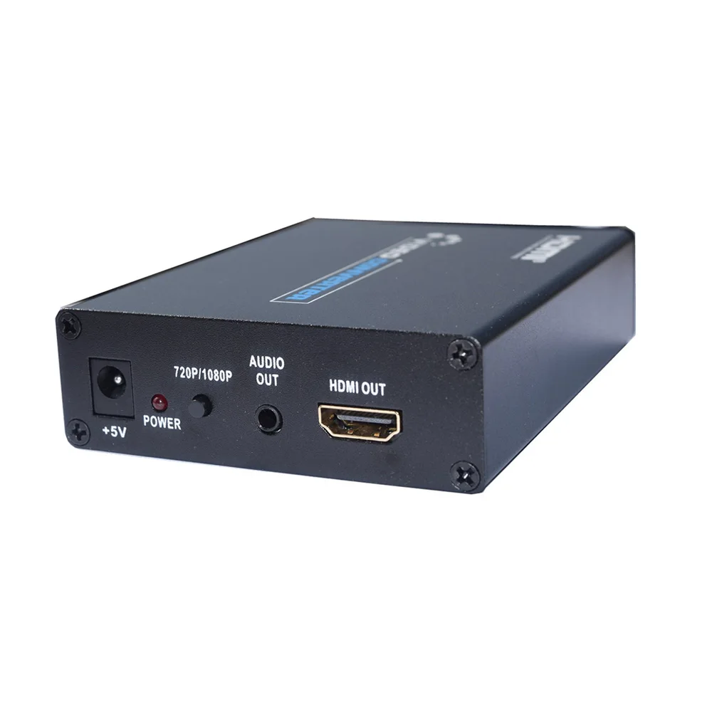 Скалер SCART в HDMI преобразователь видео Scart HD с аудио выходом AV адаптер поддержка