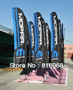 

High Quality!! Beach Flag, Outdoor Feather Flag, Flagpole Banner stand (free printing)