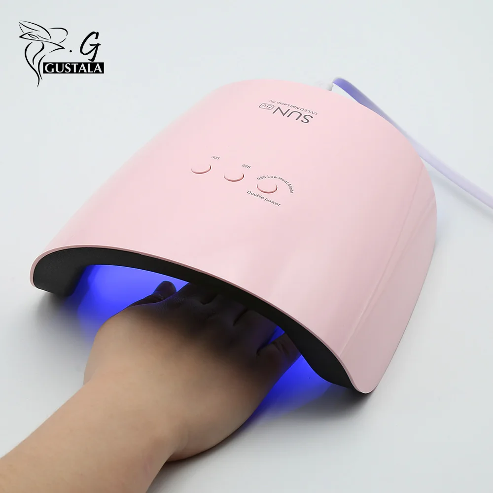 24W Nail Dryer Professional UV LED Lamp USB Manicure Tools Nail Dryer