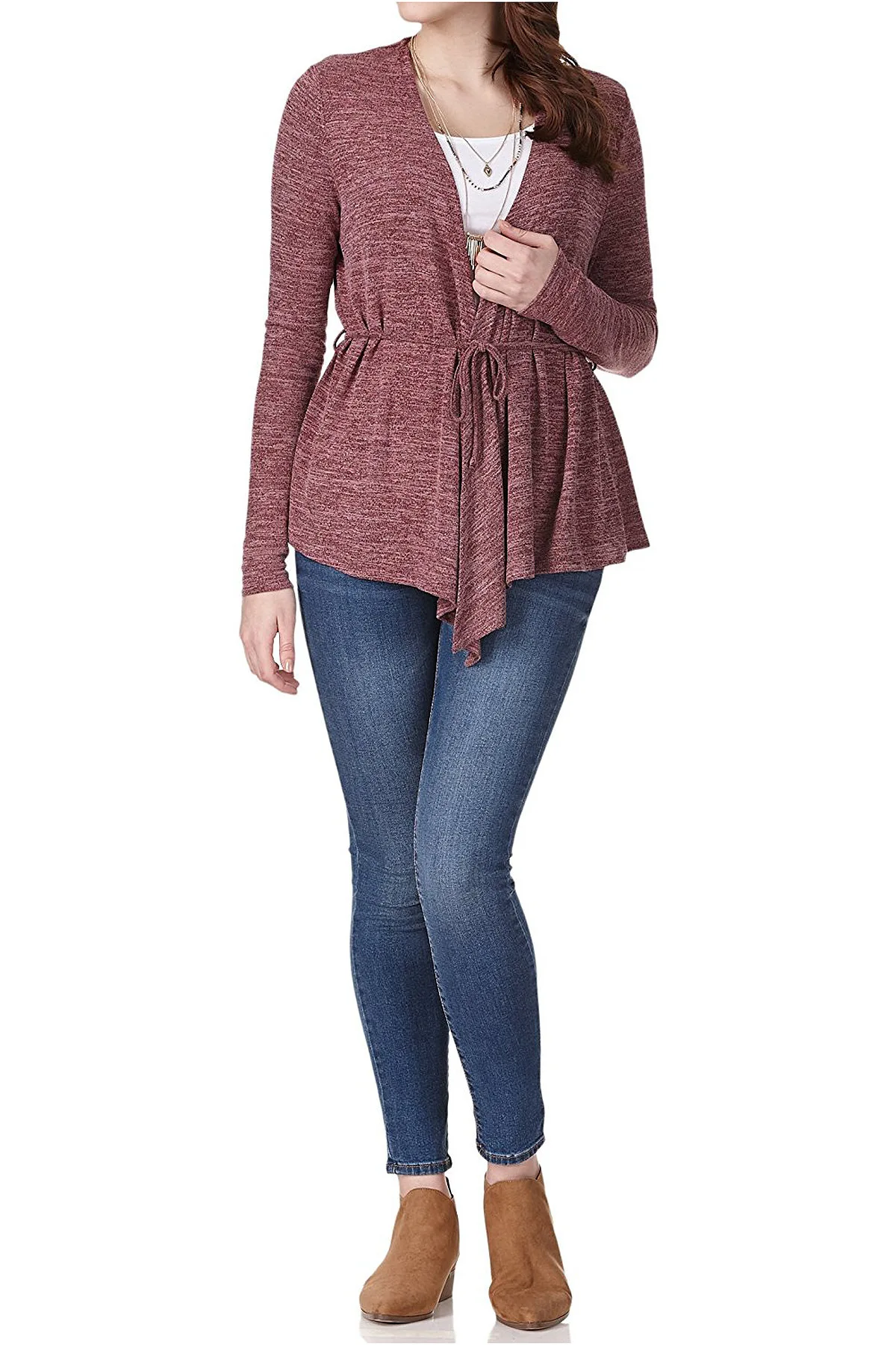 Women Knit Cardigans V Neck Tops Knitwear with Sashes Long Sleeve Outerwear Clothing 2018 Fall Casual Outerwear Women Knit Cardigans V Neck Tops Knitwear with Sashes Long Sleeve Outerwear Clothing 2018 Fall Casual Outerwear