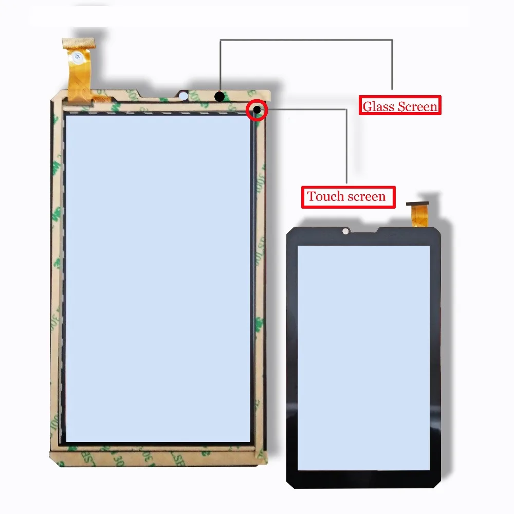 New For 7'' inch BQ 7098G ARMOR POWER tablet pc External capacitive Touch screen Digitizer Sensor Panel replacement Multitouch |