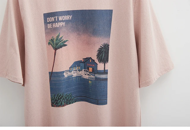 Don't Worry Be Happy Loose T-Shirt