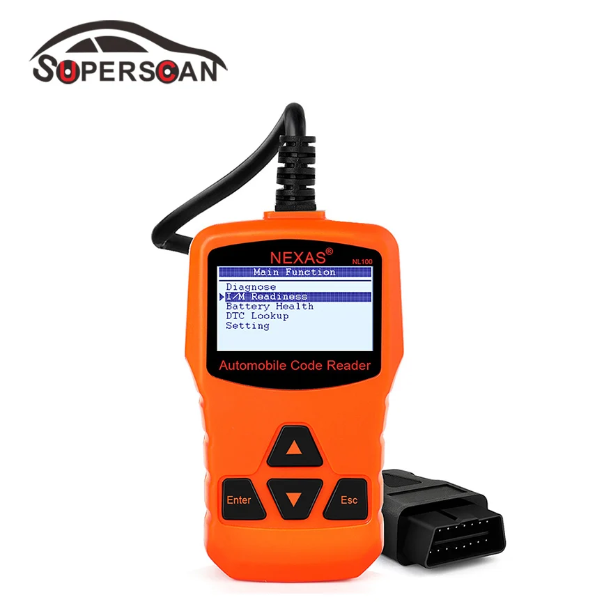 NexLink NL100 OBD2 Auto Diagnostic Scanner EOBD JOBD Engine Analyzer