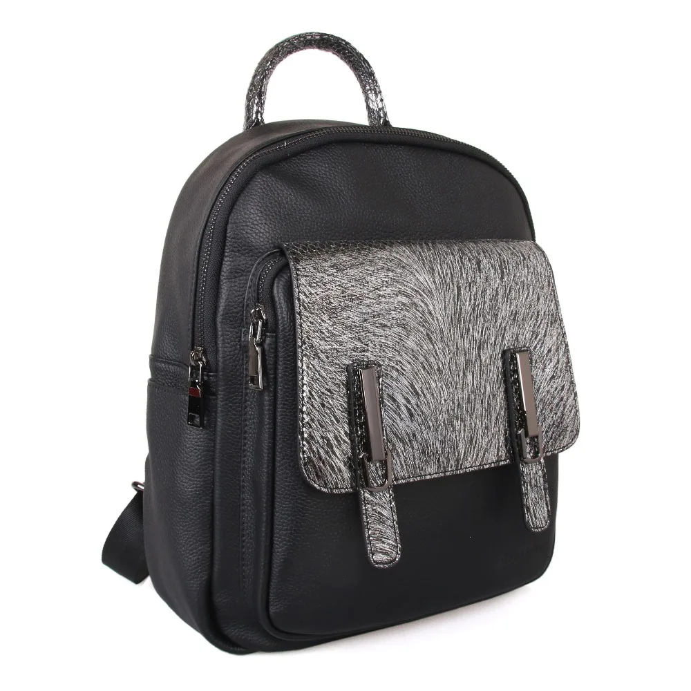 Giustino Luxury Brand Genuine Leather Women Backpacks Casual Designer