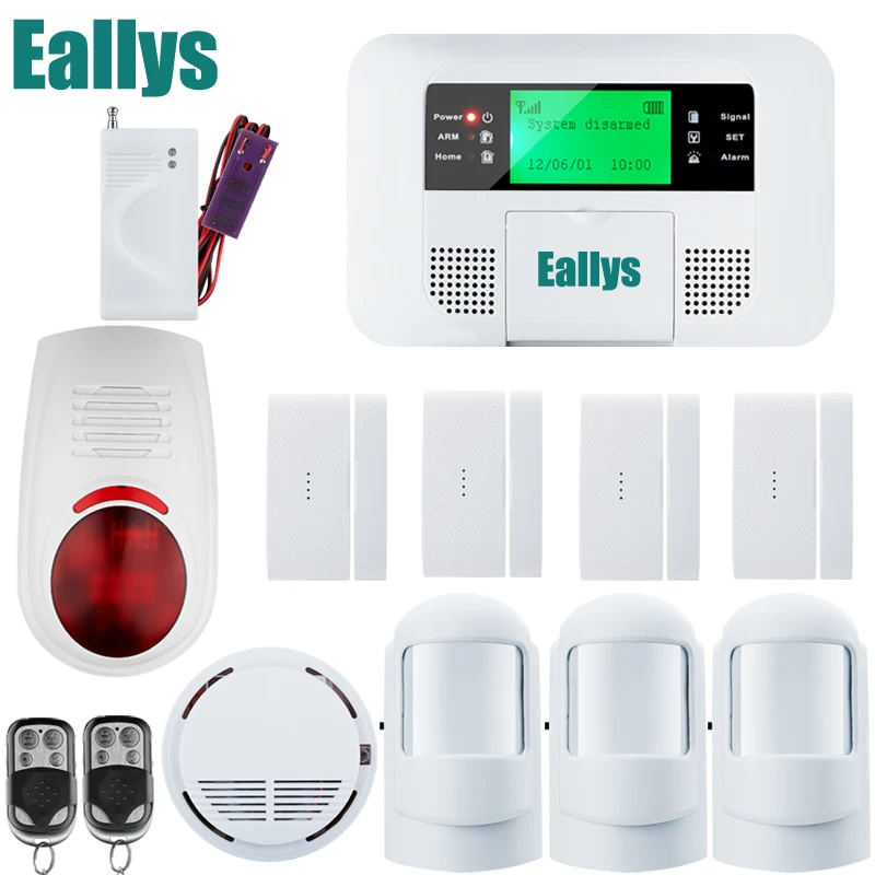 Wireless GSM Alarm System For Home Wireless Security Alarm System with
