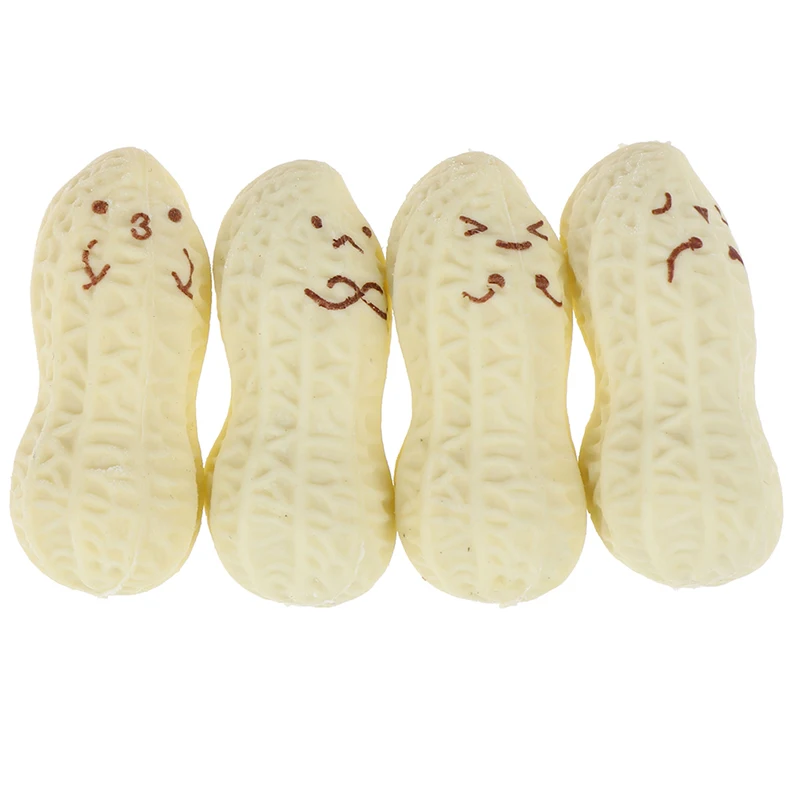 4 шт./компл. милый каваи арахисовый резиновый ластик милый мультфильм ластик для детей школьные принадлежности