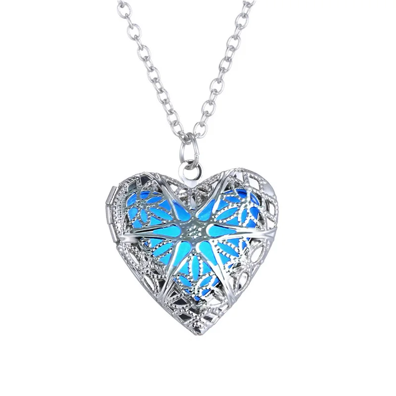 halloween-engraved-luminous-heart-shaped-green-blue-hollow-pendant-necklace-choker-wedding-rave-festival-party-gift-supplies