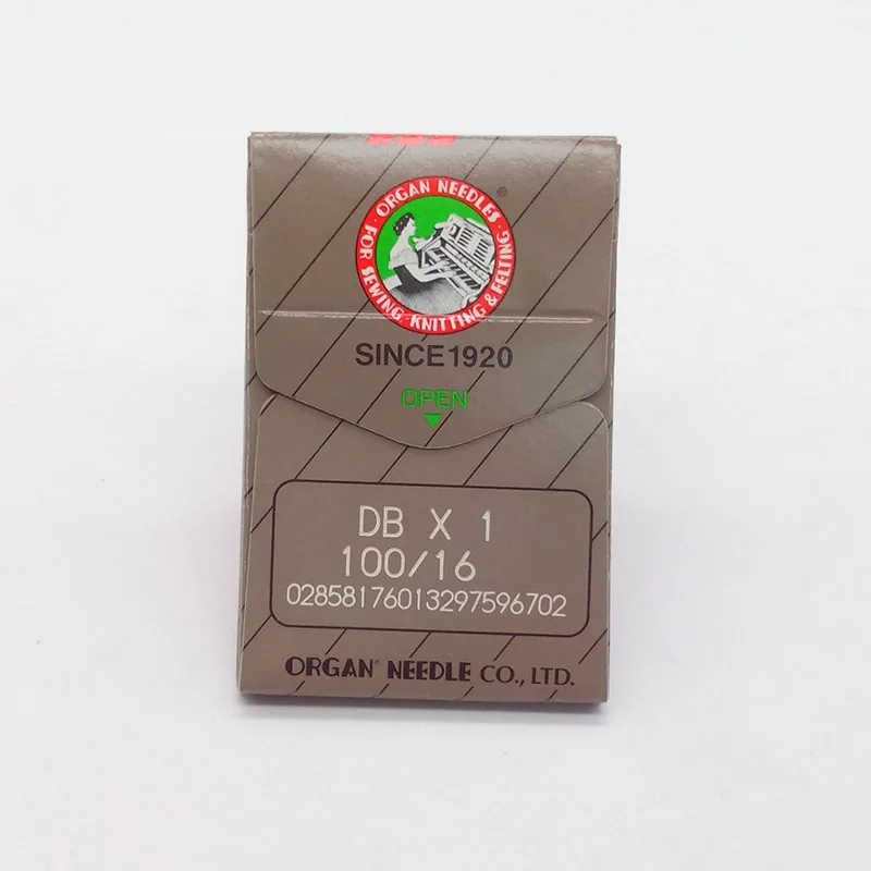 

10 PCS ORGAN INDUSTRIAL NEEDLE SEWING MACHINE NEEDLES 16X231 16X257 (100/16)