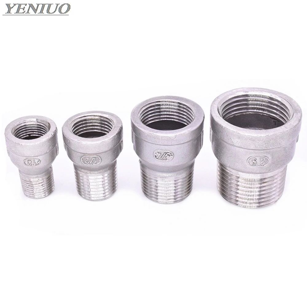 304 фитинги из нержавеющей стали 3/8 &quot1/2&quot 3/4 &quot1&quot 1 1/4 &quot1 1/2&quot BSP Штекерный