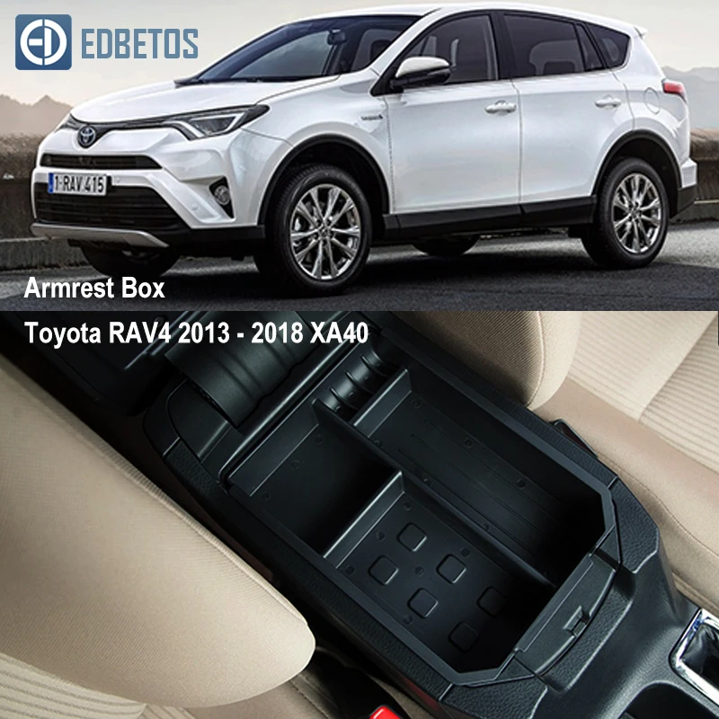 Us 1 72 31 Off Rav4 Armrest Box Storage For Toyota Rav4 Rav 4 2014 2015 2016 2017 2018 Accessories Interior Front Center Storage Box Organizer In