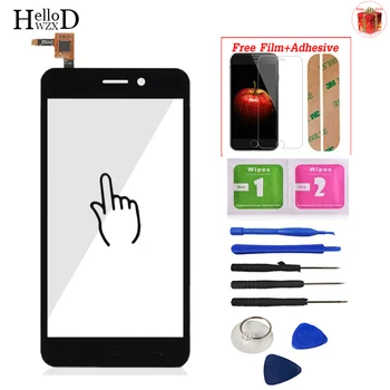 

5.0inch Touch Screen Glass For Explay Pulsar Touch Screen Glass Digitizer Panel Front Lens Sensor + Protector Film + Adhesive