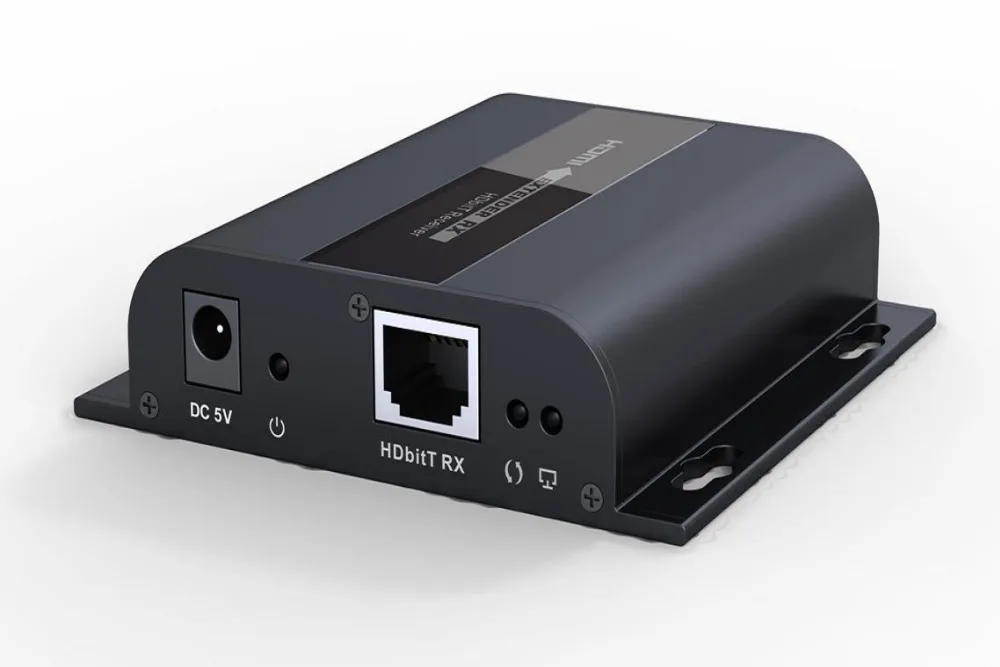 1 Отправитель+ 2 приемника) настенный HDMI удлинитель/до 120 м с ИК, LKV383 HDbitT HDMI 1080P УДЛИНИТЕЛЬ LAN повторитель по RJ45 Cat5e/Cat6