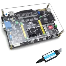 Altera EPM240 плата многофункциональная CPLD макетная плата с AD DA шаговый двигатель интерфейс приемник+ USB бластер
