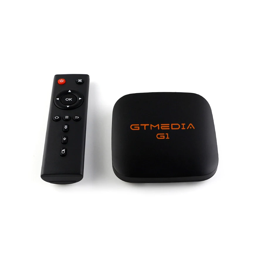 Медиаплеер GTmedia G1 tv Box 1 ГБ ОЗУ 8 Гб ПЗУ S905W Android 7,1 пульт дистанционного управления 4K 2K HD 2,4G встроенный Wifi телеприставка для ТВ