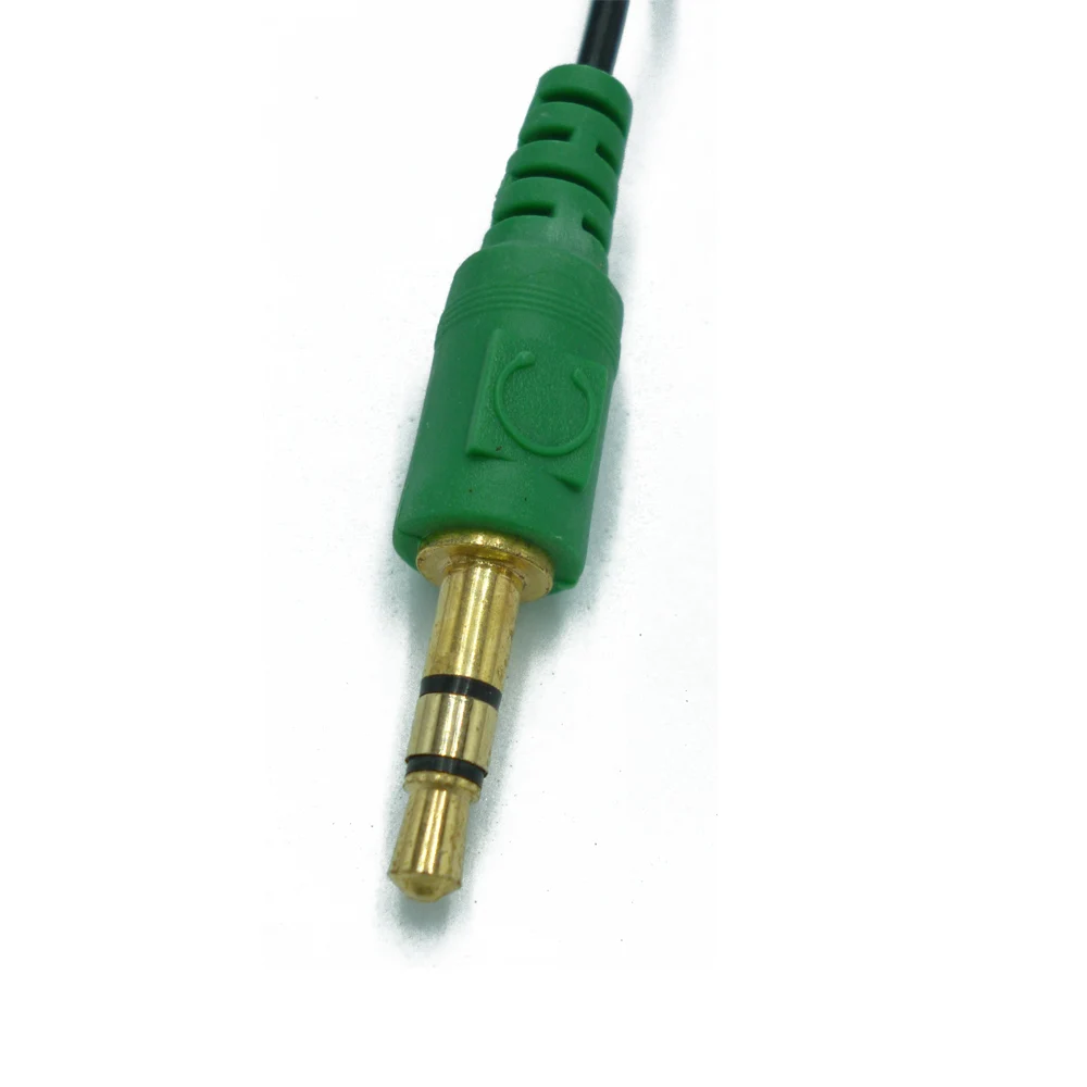 3 5mm Stereo Male to 3 5 Dual Female Mic Headset Jack Cord Audio Y Splitter Cable for Iphone Headphone Microphone Adapter