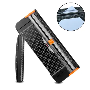 

Newly A4 Guillotine Ruler Paper Cutter Trimmer Scrapbooking Tool for Craft Paper Coupon Label Cardstock XSD88