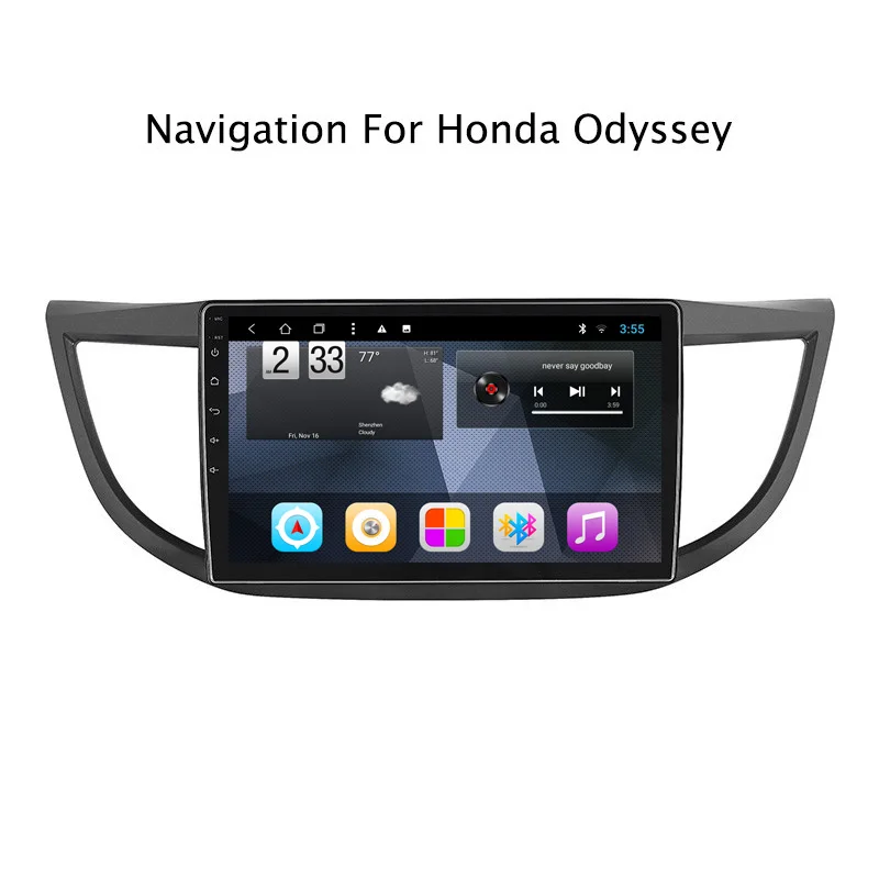 Best Octa Core Android 8.1 Car DVD GPS Navigation For Honda Odyssey 2015-2018 Radio Stereo with Mirror Link 1