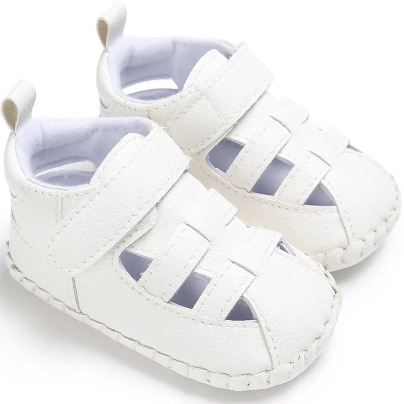 

Summer Newborn PU Anti-slip Rubber Soled Shoes Baby Boy Girl Toddler Shoes Infant First Walkers Sapatos Zapatos De Bebe Menino