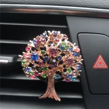 Цветная дрель фруктовые деревья автомобильные декоративные духи освежители воздуха Декор автомобиля по мотивам мультфильма аксессуары кондиционер духи клип