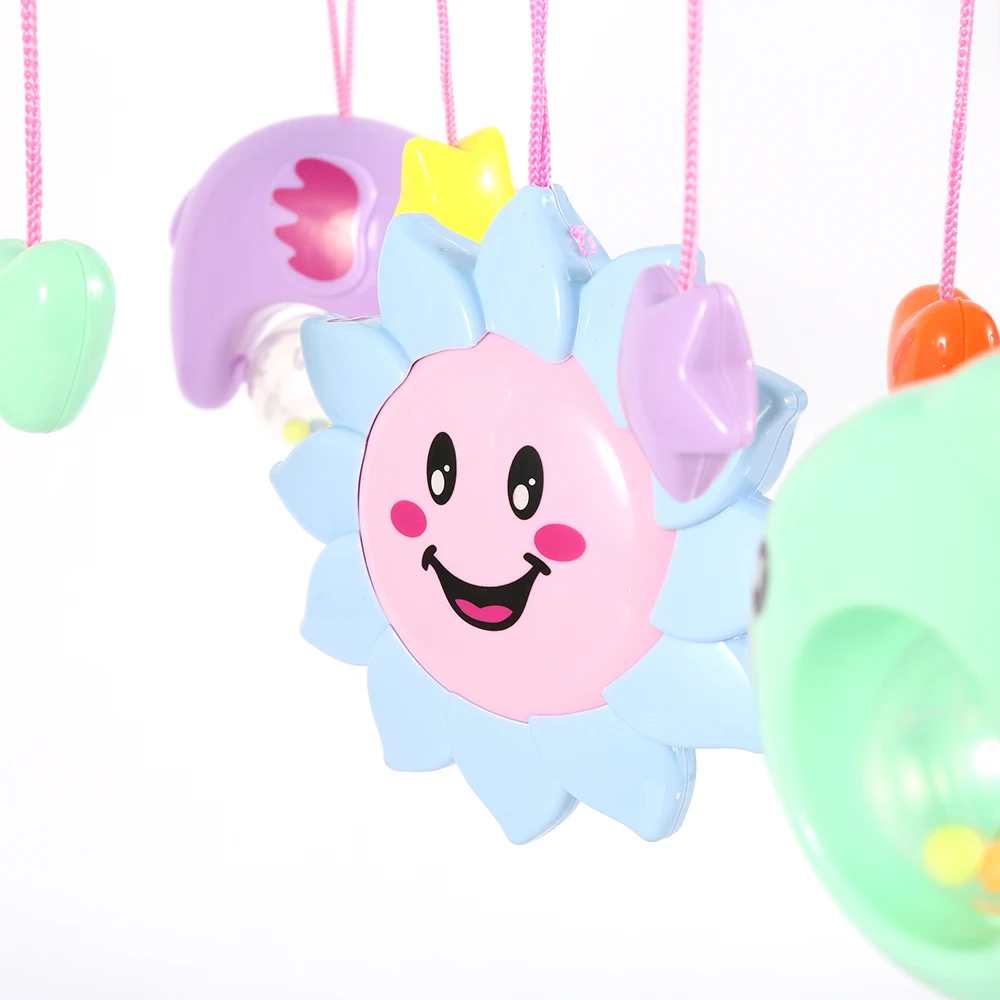 Brinquedo do Bebê Cama Sino Musical Móvel Berço Dreamful Anel Pendurado Girar Chocalho Pai Controle Remoto Brinquedo Educativo 6 Brinquedos e hobbies