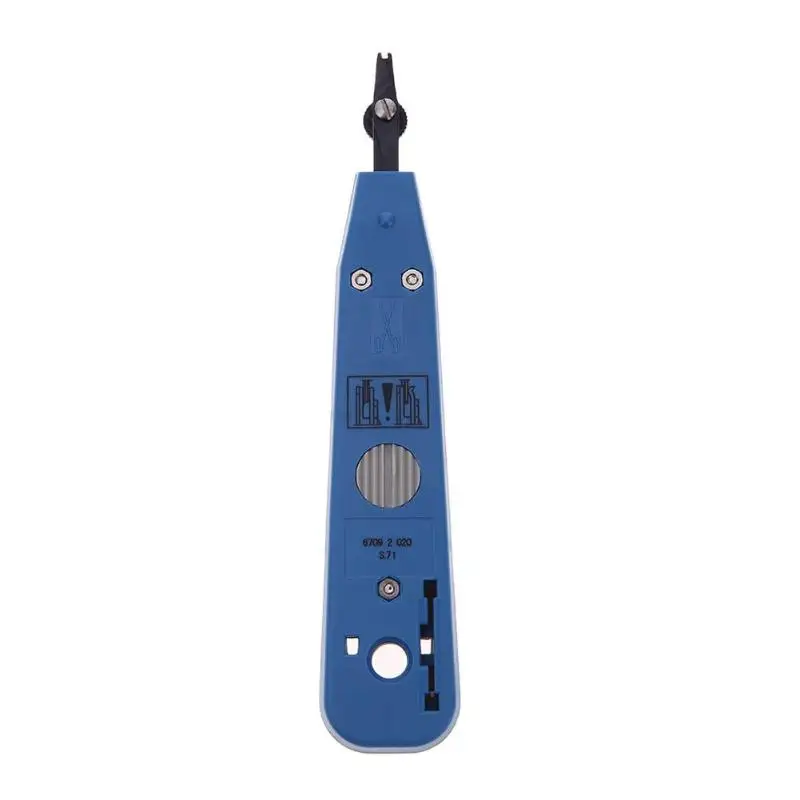 Network Module Cable Code Impact Down Punch Tool Wire Cutter For