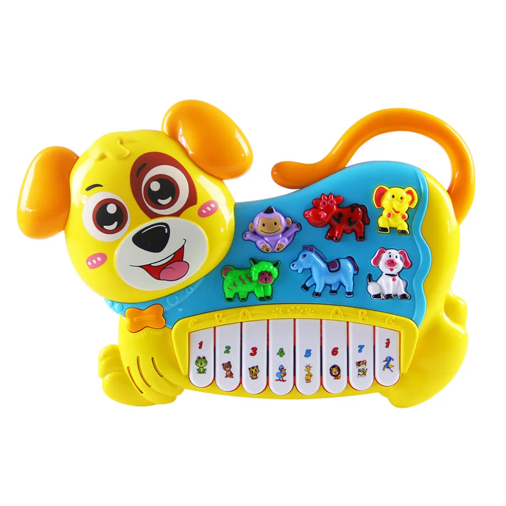 Toy Piano with a Scale for First Musicians stimulates The Creativity