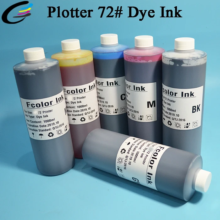 

72 Dye Ink for HP designJet T2300 T1120 Factory wholesale