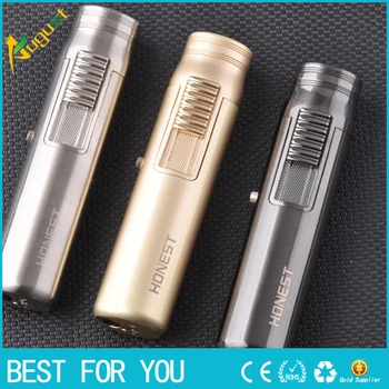 

100pcs/lot Jet butane inflatable lighter new Mini windproof torch gas butane lighters