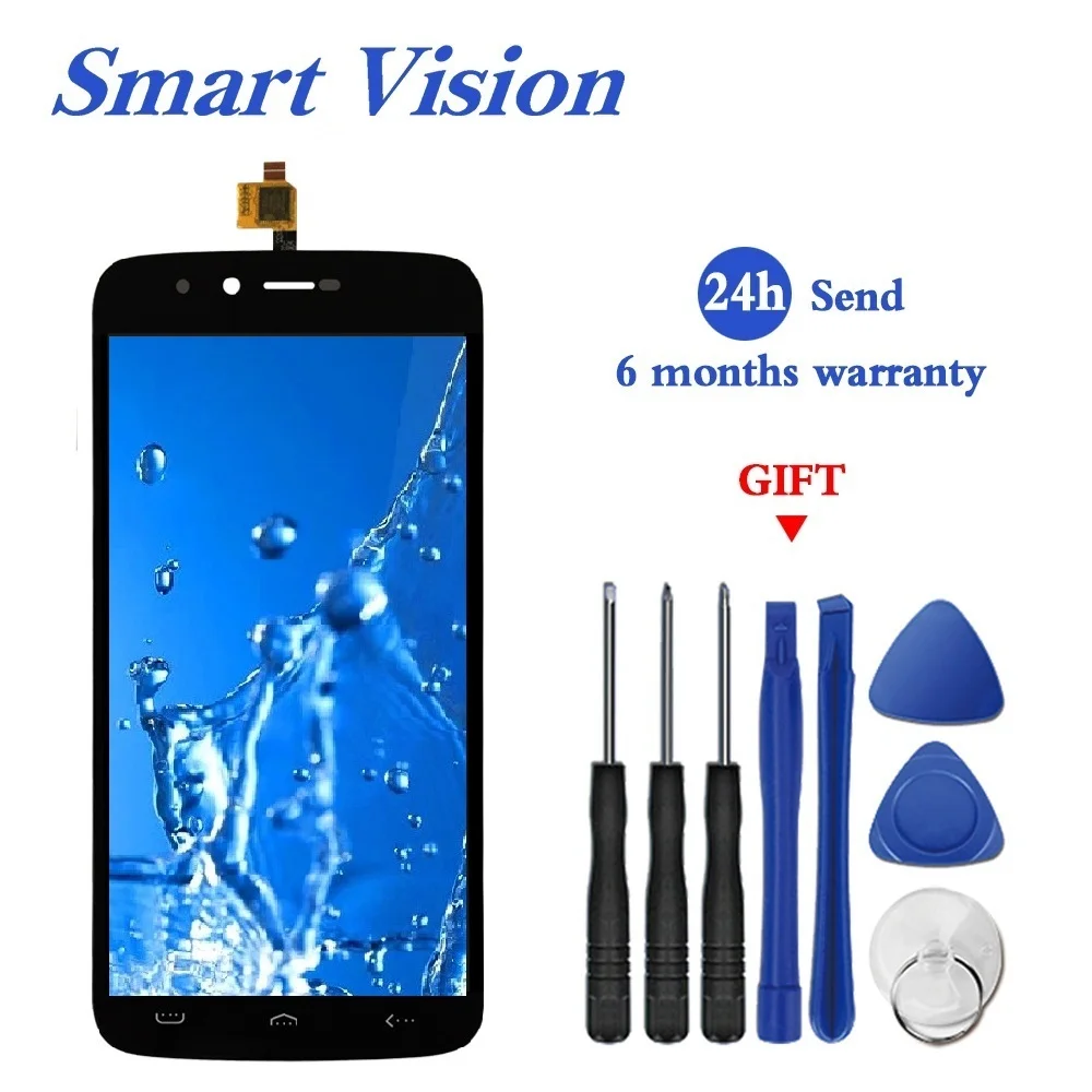 

For Homtom HT50 LCD Display +Touch Screen 100% Tested Screen Digitizer Assembly Replacement+Free Tools in Stock