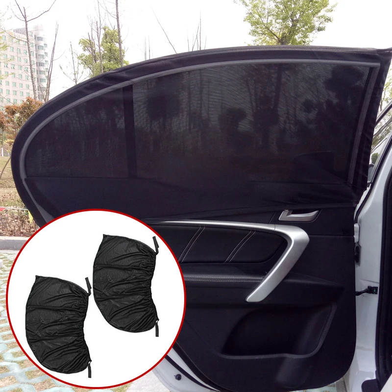 2 шт. накладки на боковые окна автомобиля защита от комаров для Mini cooper gsm pir