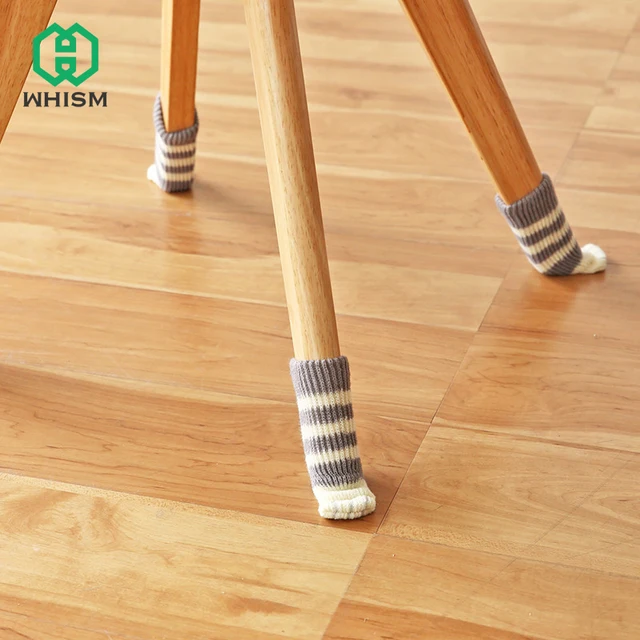Whism 4pcs Anti Slip Mat Per Damper Cute Furniture Leg Feet Rug Whism 4pcs Anti Slip Mat Per Damper Cute Furniture Leg Feet Rug Caps Felt Pads Cat