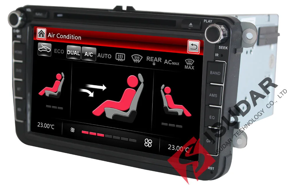 Best Isudar Car Multimedia player GPS 2 Din For Skoda/VW/Volkswagen/TIGUAN/MAGOTAN/Golf/CADDY/SEAT Wifi FM AM Capacitive Touch Screen 22