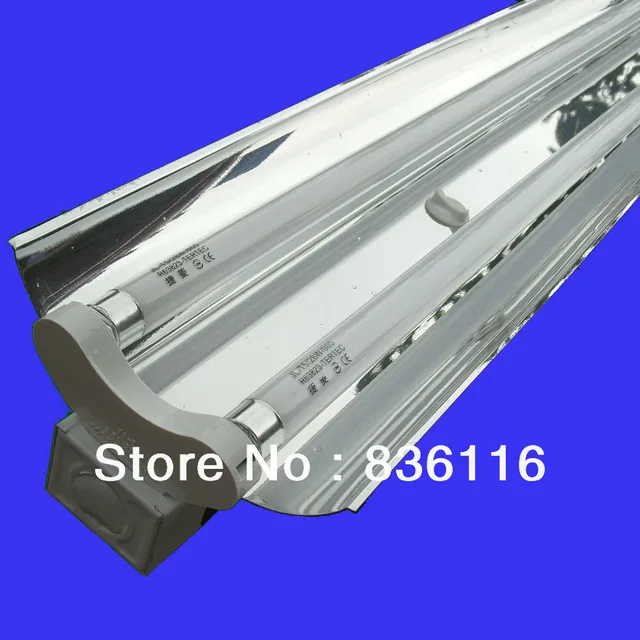 T5 fluorescent lamp fixture with mirror reflector free shipping 2*14W