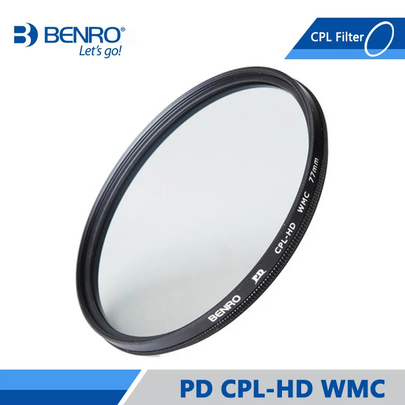 

Benro PD CPL Filter PD CPL-HD WMC Filters Waterproof Anti-oil Anti-scratch Circular Polarizer Filter Free Shipping