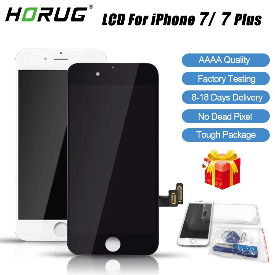 

PUDINI AAAA 100% Original Screen LCD For iPhone 7 Plus LCD Replacement Display Touch 7 Plus Screen Tool Kits Screen LCDS