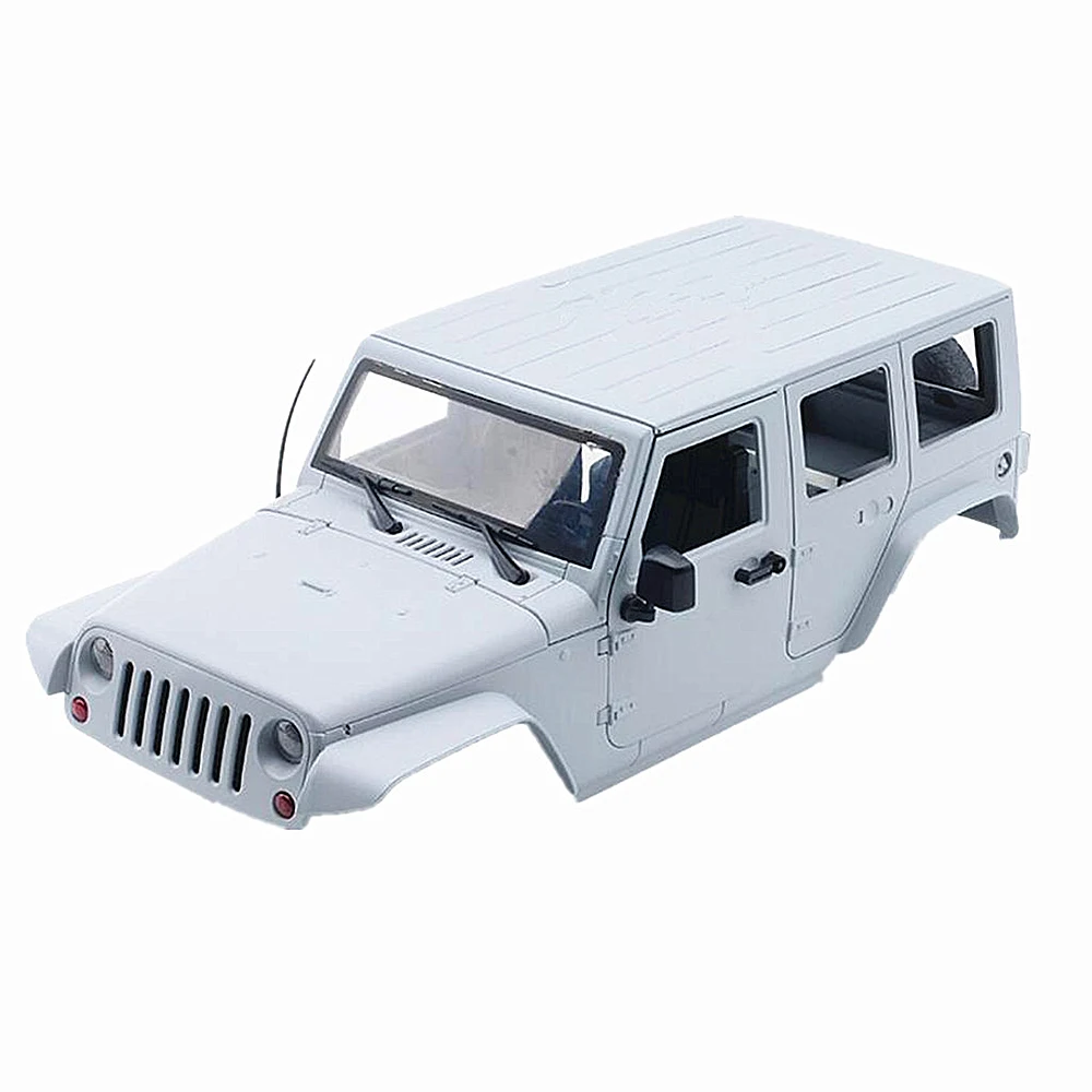

1:10 RC Crawler Car Hard Plastic 313mm Wheelbase Body Shell for Axial SCX10 RC4WD D90 Crawler
