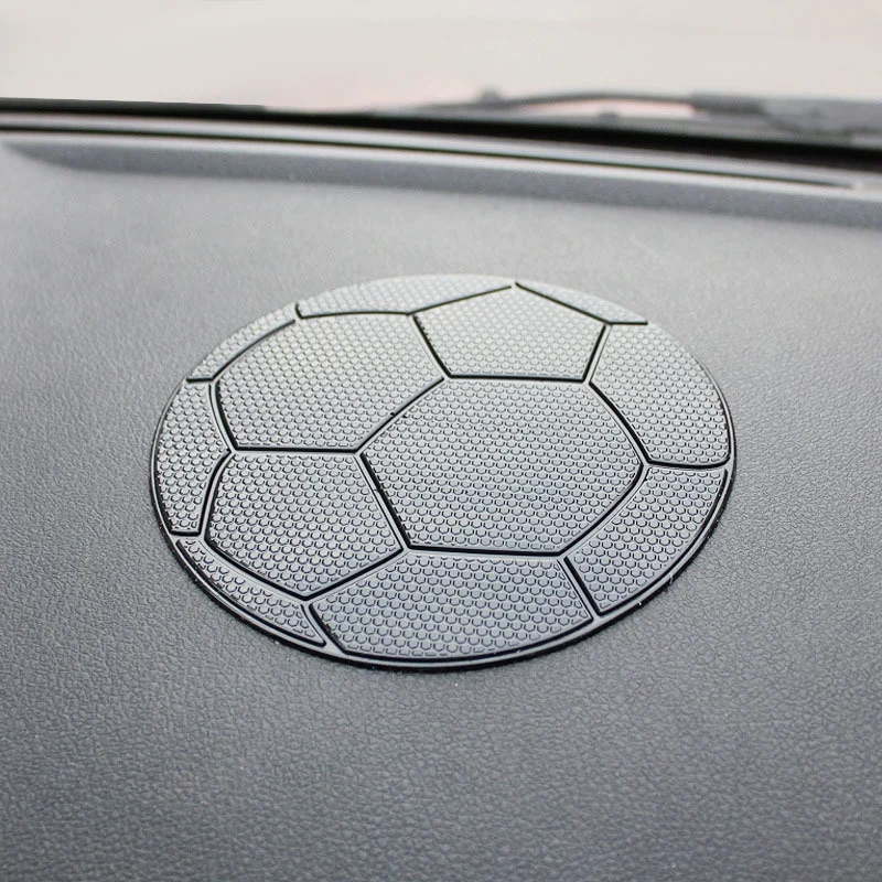 

Car Mats Silicone Football Pattern double-sided Fixed Gel Pad non-slip Adhesive Pad Car Non Slip Mat