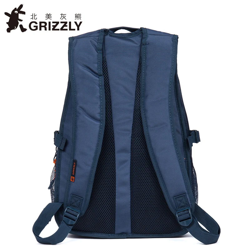 GRIZZLY, мужские холщовые рюкзаки для ноутбука, большая вместительность, Mochila для подростков, для мальчиков, многофункциональный рюкзак, школьные сумки, повседневные Рюкзаки